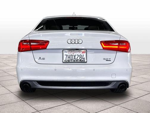 Glacier White Metallic 2015 Audi A6 3.0T Premium Plus