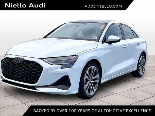 GLACIER WHITE 2026 Audi A3 Premium