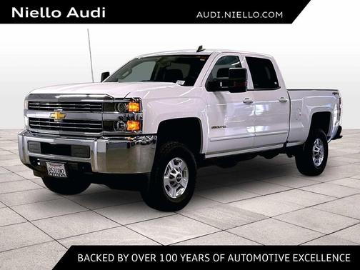 Summit White 2016 Chevrolet Silverado 2500 LT