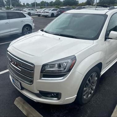 White Diamond Tricoat 2013 GMC Acadia Denali