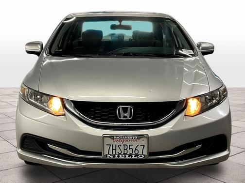 Alabaster Silver Metallic 2014 Honda Civic EX