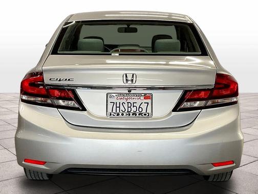 Alabaster Silver Metallic 2014 Honda Civic EX