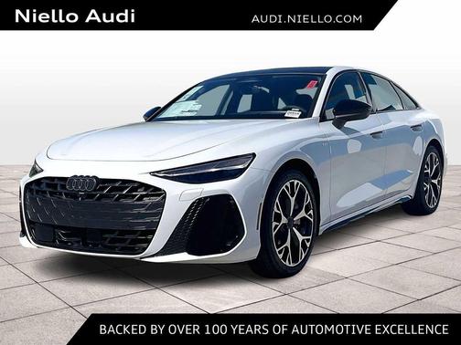 GLACIER WHITE 2026 Audi A6 Premium Plus quattro S tronic
