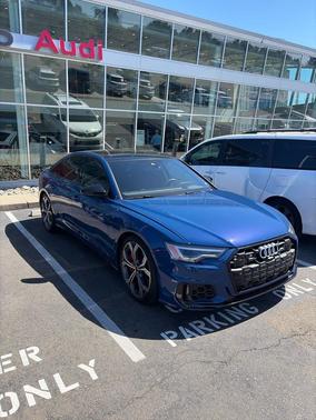 Ascari Blue Metallic 2025 Audi S6 Premium Plus TFSI quattro Tiptronic