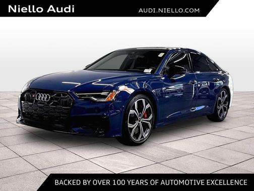 Ascari Blue Metallic 2025 Audi S6 Premium Plus TFSI quattro Tiptronic