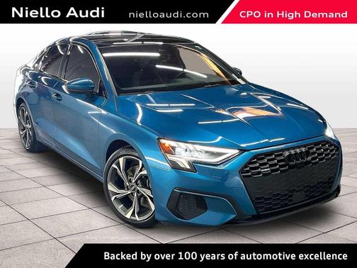 Atoll Blue Metallic 2023 Audi A3 Premium