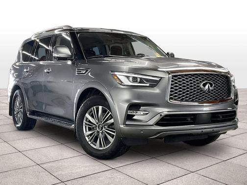 Graphite Shadow 2021 INFINITI QX80 Luxe