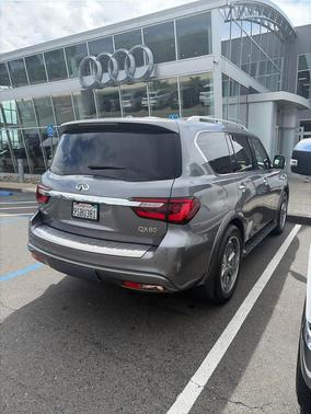 Graphite Shadow 2021 INFINITI QX80 Luxe