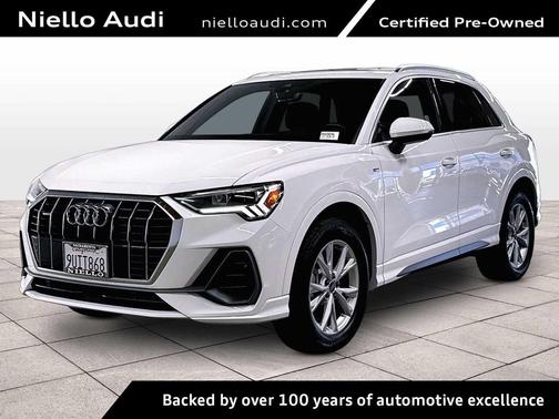 Arkona White 2025 Audi Q3 Premium 45 TFSI S line quattro Tiptronic