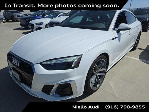 Ibis White 2023 Audi A5 Sportback 45 S Line Premium