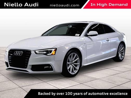 Glacier White Metallic 2016 Audi A5 2.0T Premium