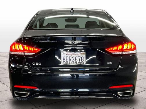 Caspian Black 2018 Genesis G80 3.8