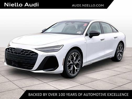 GLACIER WHITE 2026 Audi A6 Premium Plus quattro S tronic