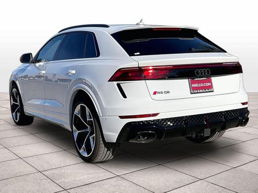 GLACIER WHITE 2026 Audi RS Q8 4.0T