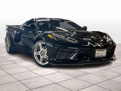 Black 2025 Chevrolet Corvette Stingray w/2LT