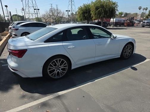 Glacier White Metallic 2023 Audi A6 55 Premium Plus