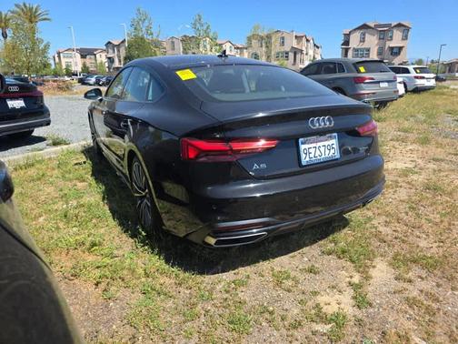 Mythos Black Metallic 2023 Audi A5 Sportback Premium Plus