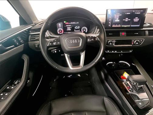 Mythos Black Metallic 2023 Audi A5 Sportback Premium Plus