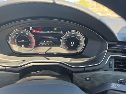 Mythos Black Metallic 2023 Audi A5 Sportback Premium Plus