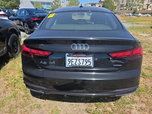 Mythos Black Metallic 2023 Audi A5 Sportback Premium Plus