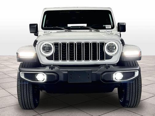Bright White Clearcoat 2025 Jeep Wrangler 4xe Sahara