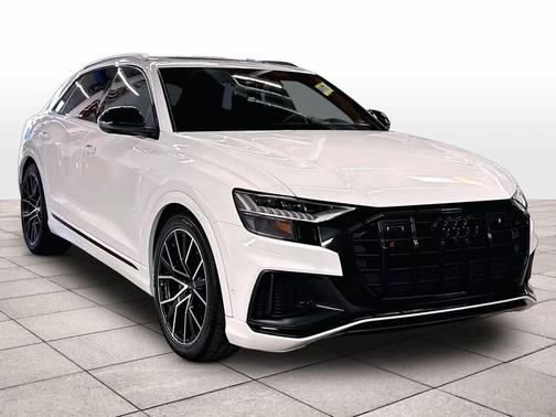 Glacier White Metallic 2023 Audi SQ8 4.0T Prestige