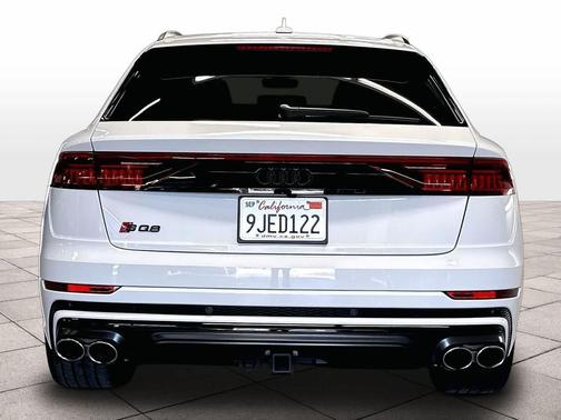 Glacier White Metallic 2023 Audi SQ8 4.0T Prestige