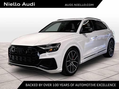 Glacier White Metallic 2023 Audi SQ8 4.0T Prestige