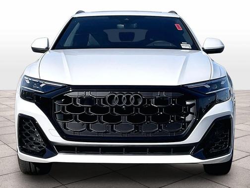 GLACIER WHITE 2026 Audi Q8 55 Prestige