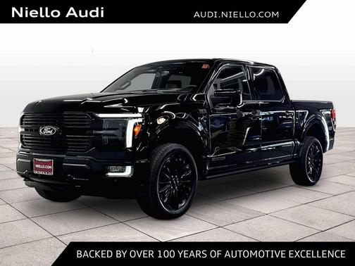 Agate Black 2025 Ford F-150 Platinum