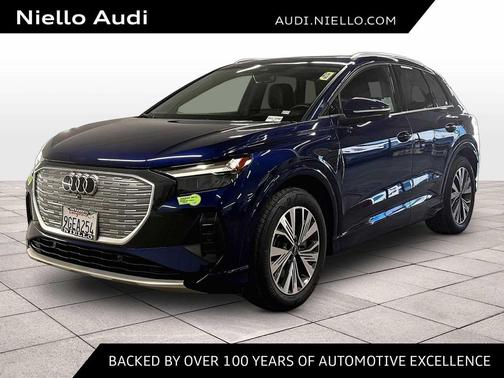 Navarra Blue Metallic 2023 Audi Q4 e-tron Premium Plus 40 RWD