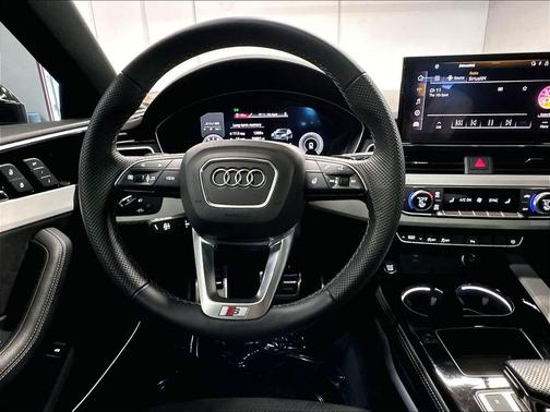 Mythos Black Metallic 2023 Audi A5 Sportback 45 S Line Premium Plus