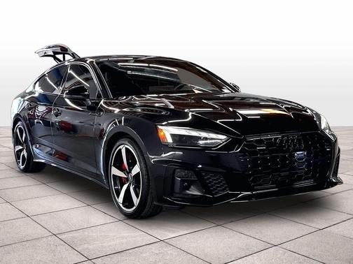 Mythos Black Metallic 2023 Audi A5 Sportback 45 S Line Premium Plus