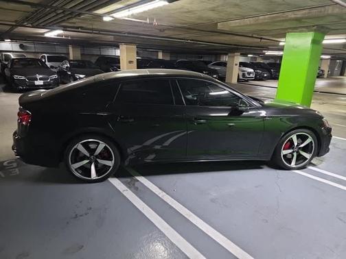Mythos Black Metallic 2023 Audi A5 Sportback 45 S Line Premium Plus