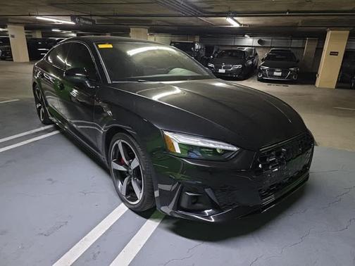 Mythos Black Metallic 2023 Audi A5 Sportback 45 S Line Premium Plus