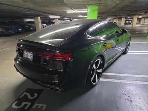 Mythos Black Metallic 2023 Audi A5 Sportback 45 S Line Premium Plus