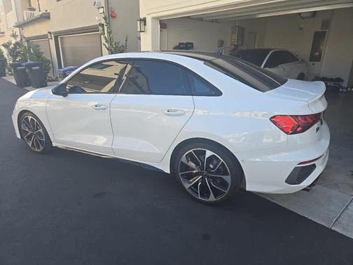 Glacier White Metallic 2023 Audi S3 Premium Plus TFSI quattro S tronic