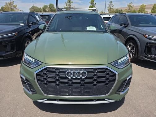District Green Metallic 2025 Audi Q5 55 S line Premium