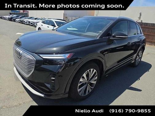 Mythos Black Metallic 2023 Audi Q4 e-tron Premium Plus 40 RWD