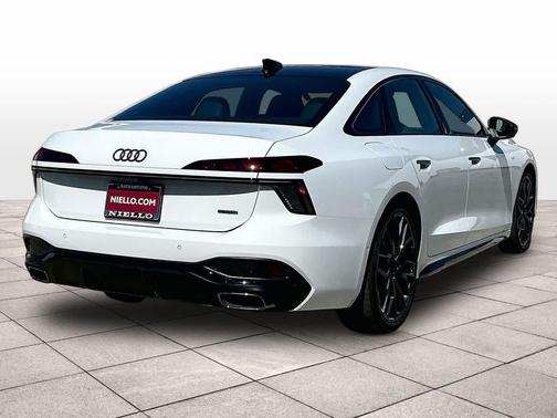 GLACIER WHITE 2026 Audi A6 Prestige quattro S tronic