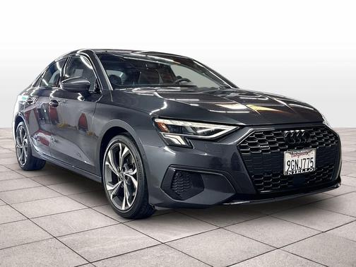 Manhattan Gray Metallic 2023 Audi A3 Premium