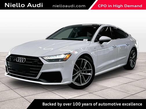 Glacier White Metallic 2023 Audi A7 3.0T Premium Plus