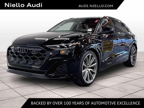 MYTHOS BLACK 2026 Audi Q8 55 Prestige
