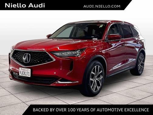 Performance Red Pearl 2024 Acura MDX Technology Package