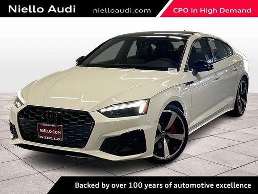 Ibis White 2022 Audi A5 Sportback 45 S Line Premium Plus