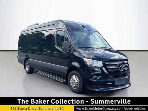 Obsidian Black Metallic 2023 Mercedes-Benz Sprinter 3500 High Roof