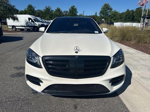 designo Diamond White Metallic 2019 Mercedes-Benz S-Class 4MATIC