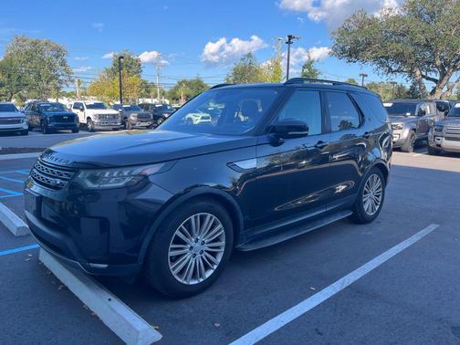 Black 2017 Land Rover Discovery HSE