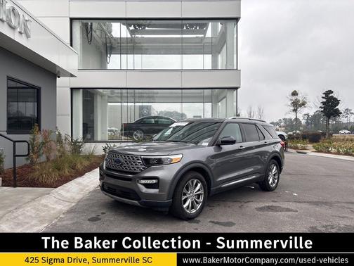 Carbonized Gray Metallic 2022 Ford Explorer Limited