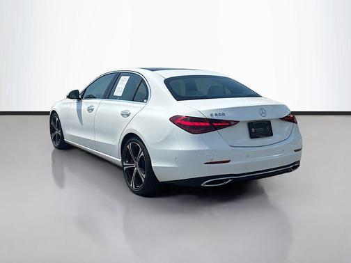 White 2022 Mercedes-Benz C-Class Sedan
